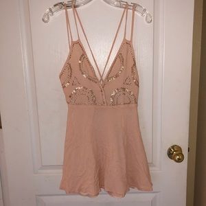 Nasty Gal Dresses - Deep V, Back Out Skater Dress Nasty Gal Dresses - Deep V, Back Out Skater Dress
